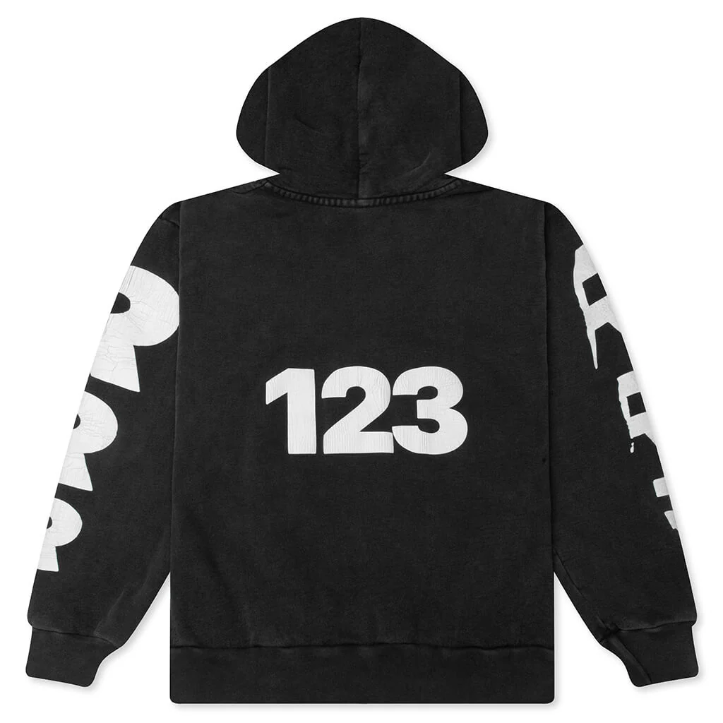 Apocrypha Pious Zip Hoodie - Mechanic Black - Image 2