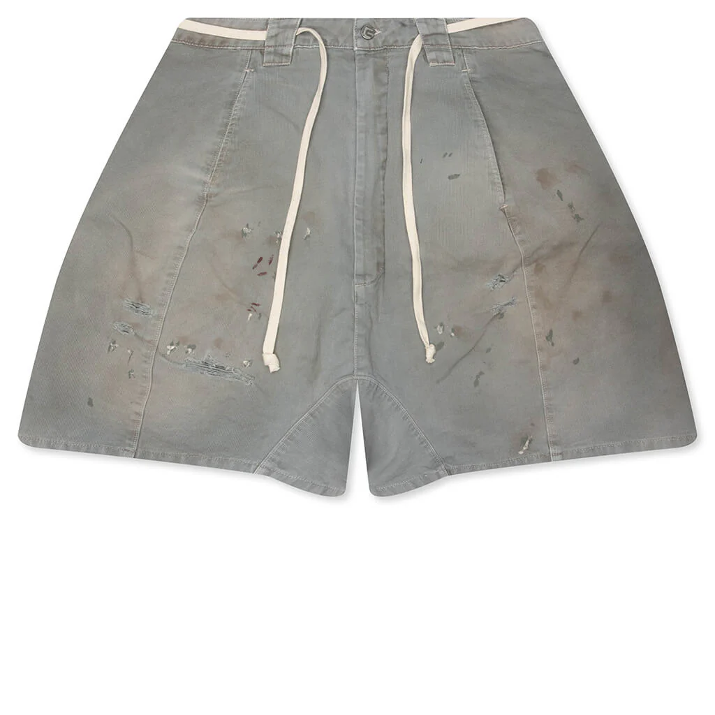 Corduroy Pontius Short - Grey
