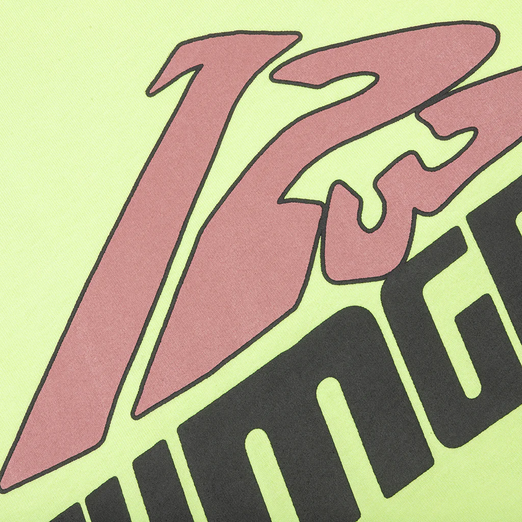 Fasting For Faster L/S Tee - Green - Image 4