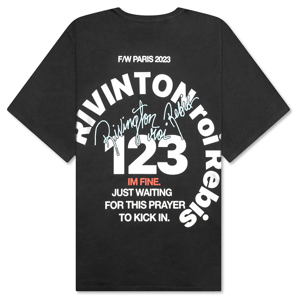 FW Paris Tee - Vintage Black - Image 2
