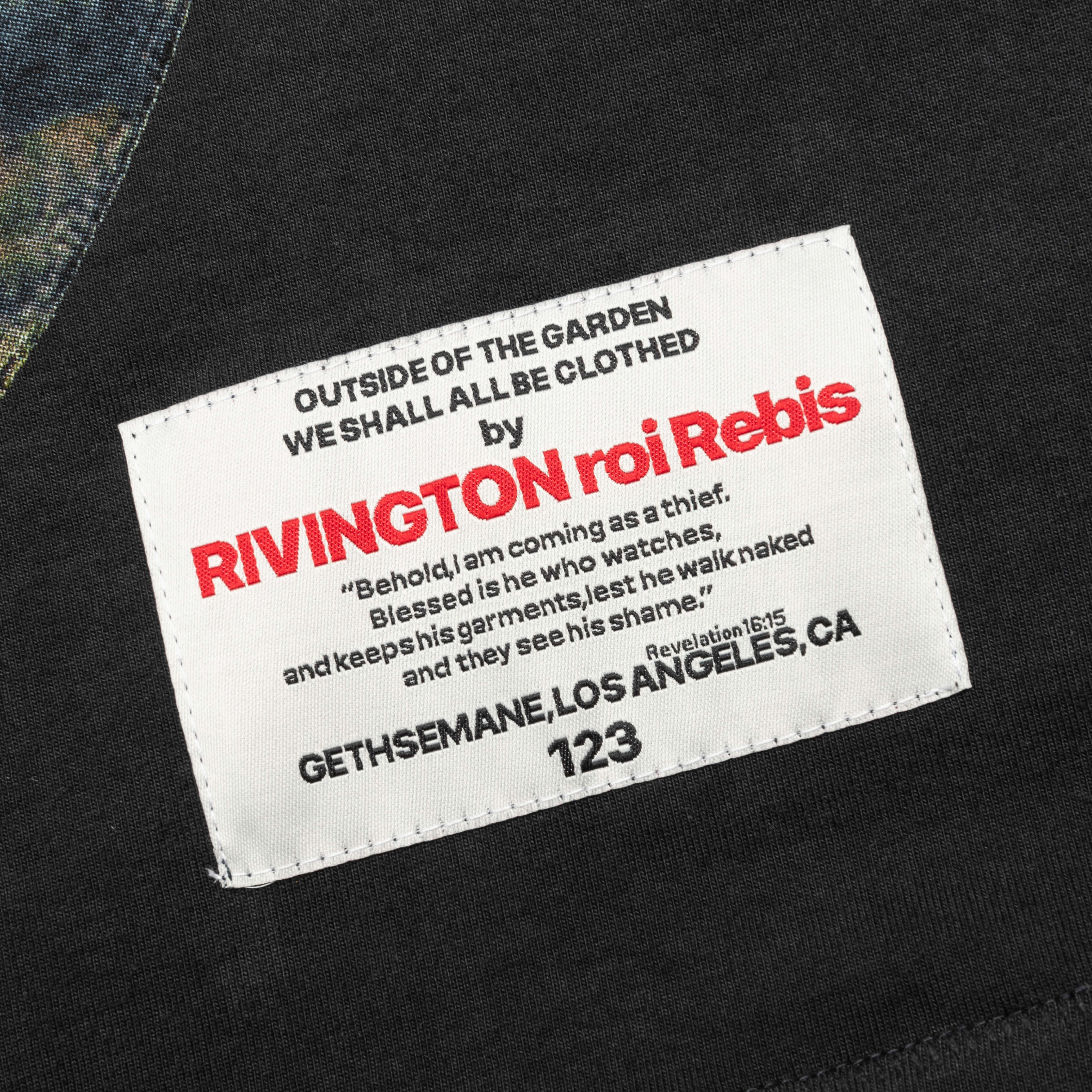 FW Paris Tee - Vintage Black - Image 4