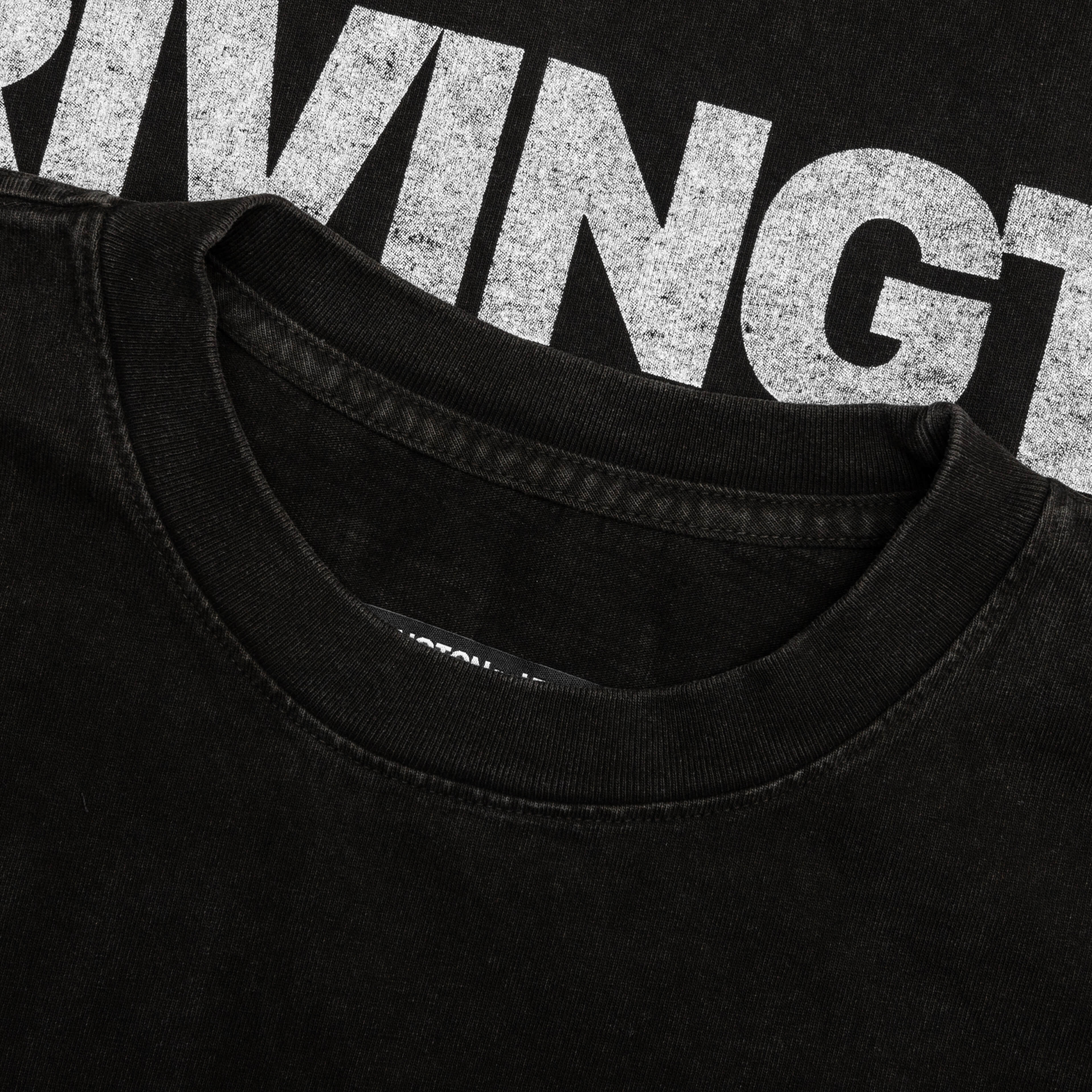 His Own CVA Tee - Mechanic Black - Image 3