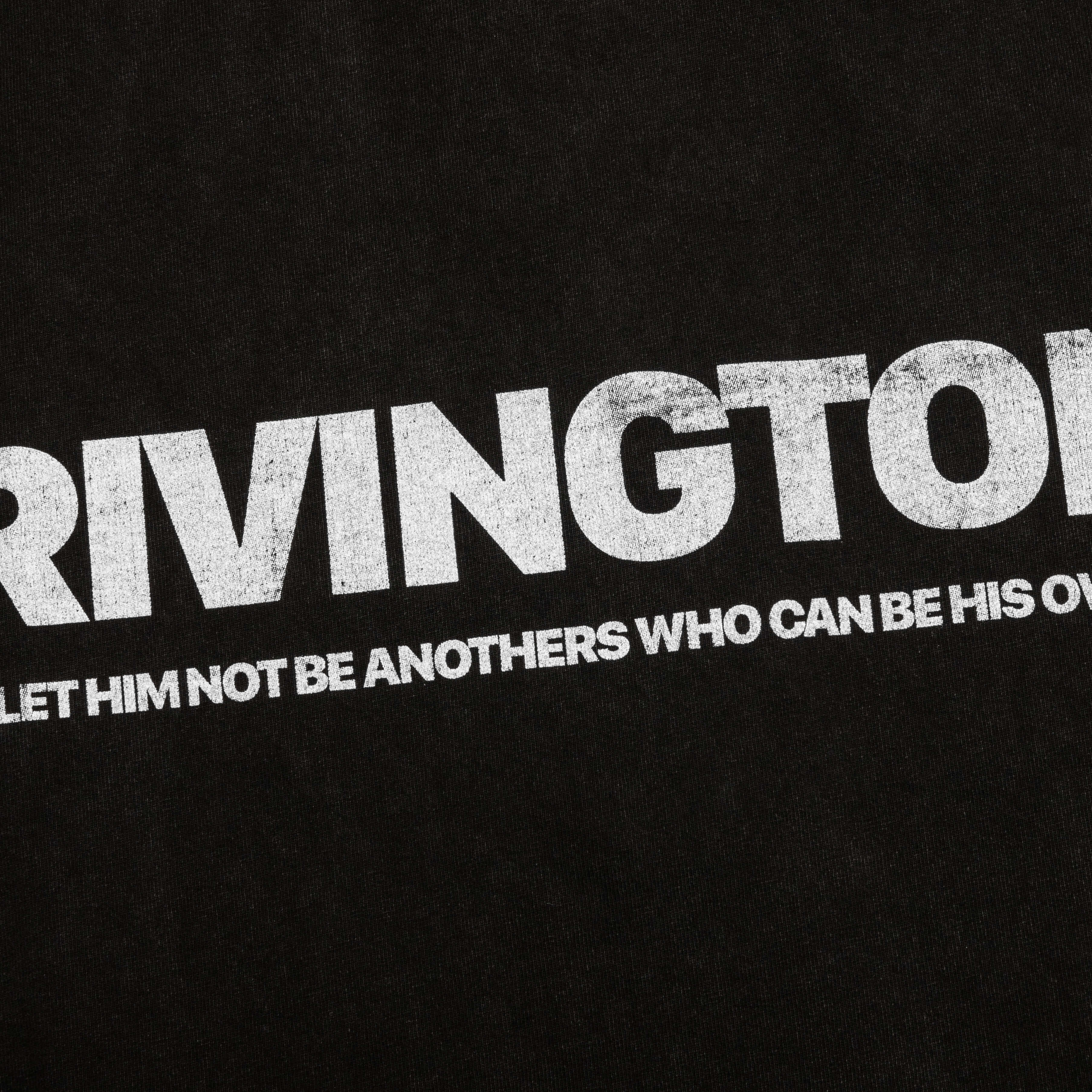 His Own CVA Tee - Mechanic Black - Image 4