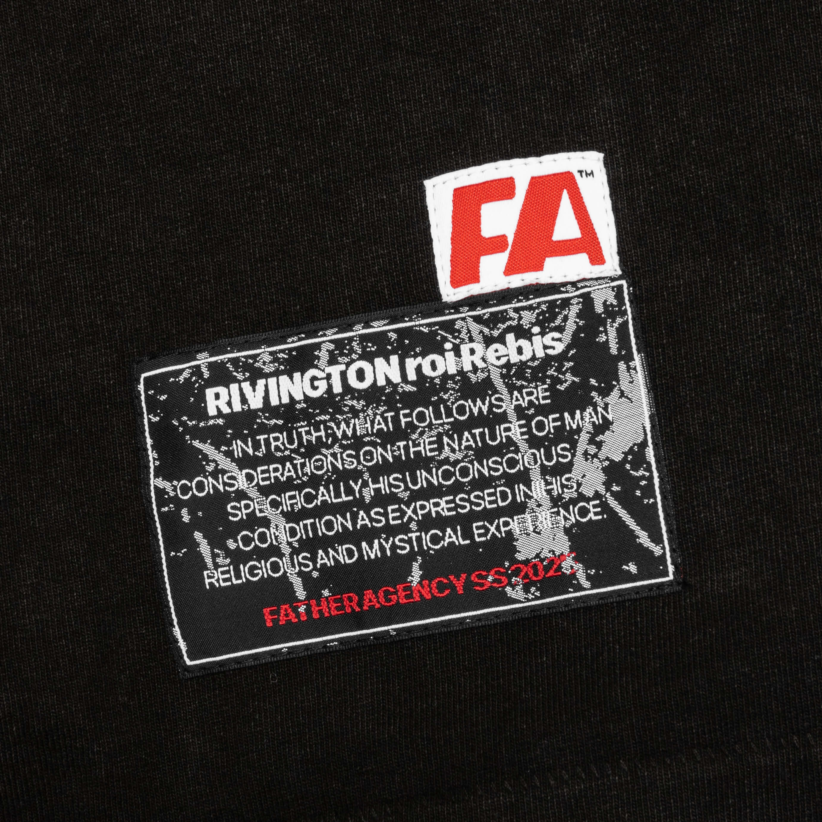 His Own CVA Tee - Mechanic Black - Image 6
