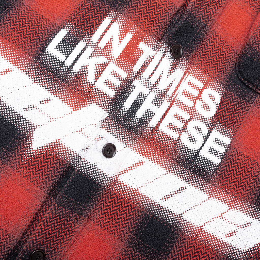 In Times Like These Abraxas - Red Plaid - Image 4
