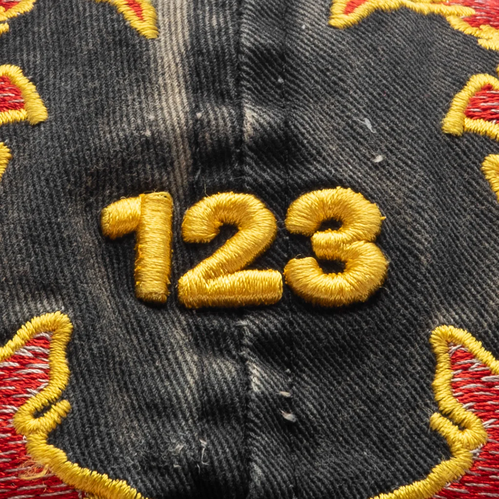 Lambs Cap - Black/Red - Image 2