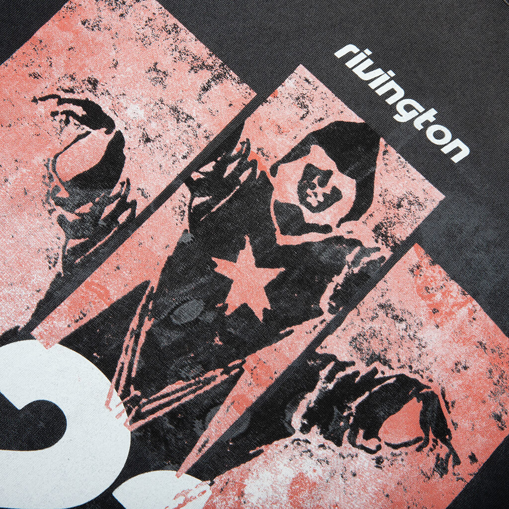 Left Out Enemy L/S Tee - Vintage Black - Image 3