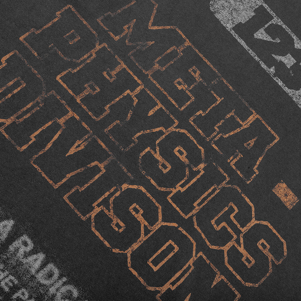 Meta Quad Tee - Faded Black - Image 5