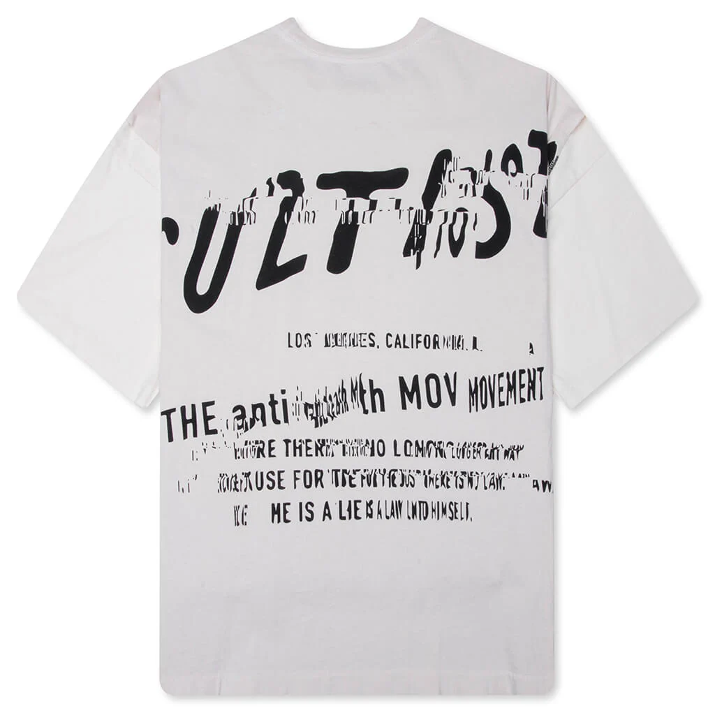 Moda Apocrypha Quad Tee - White - Image 2