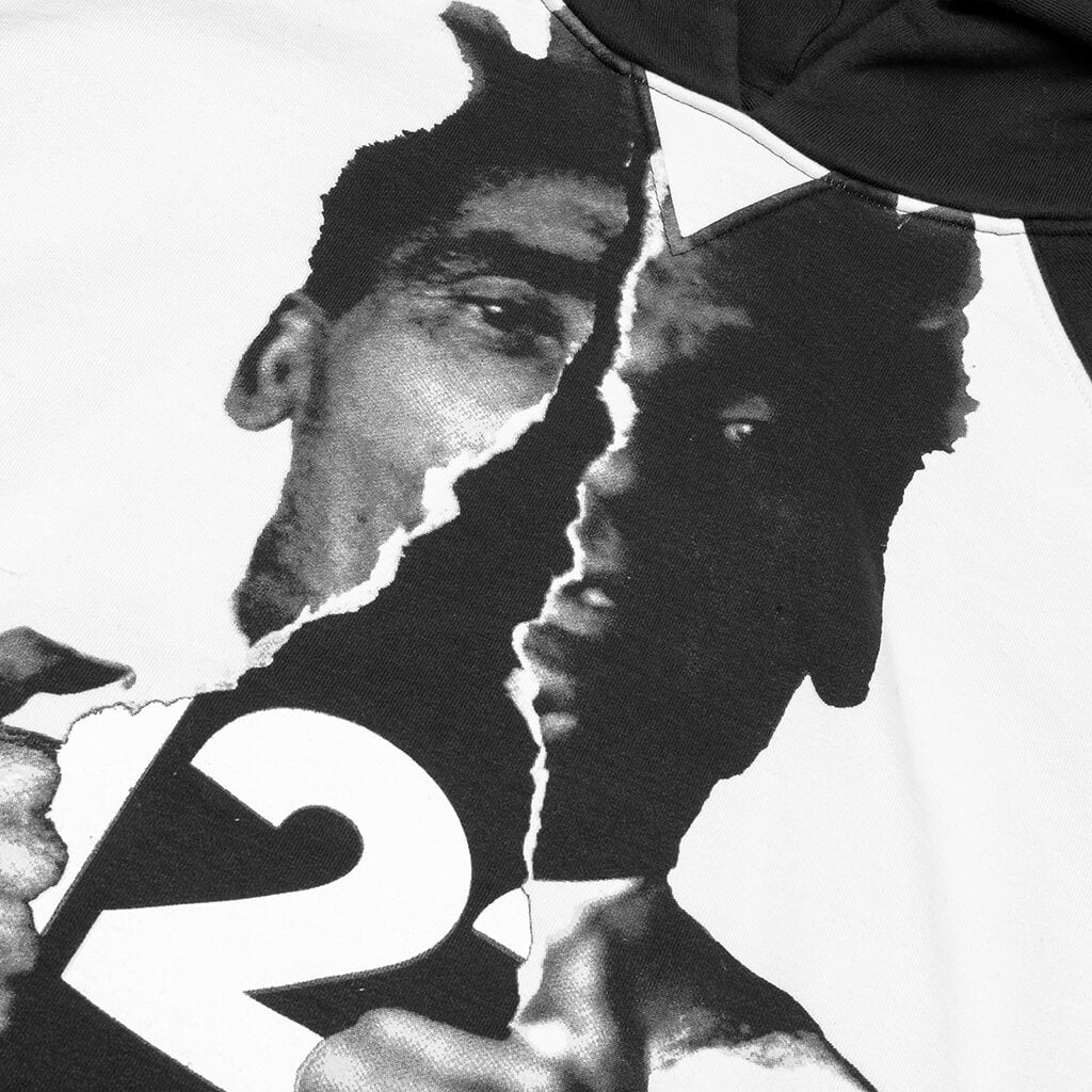 Open Up Agape Hoodie - Black/Heather - Image 3