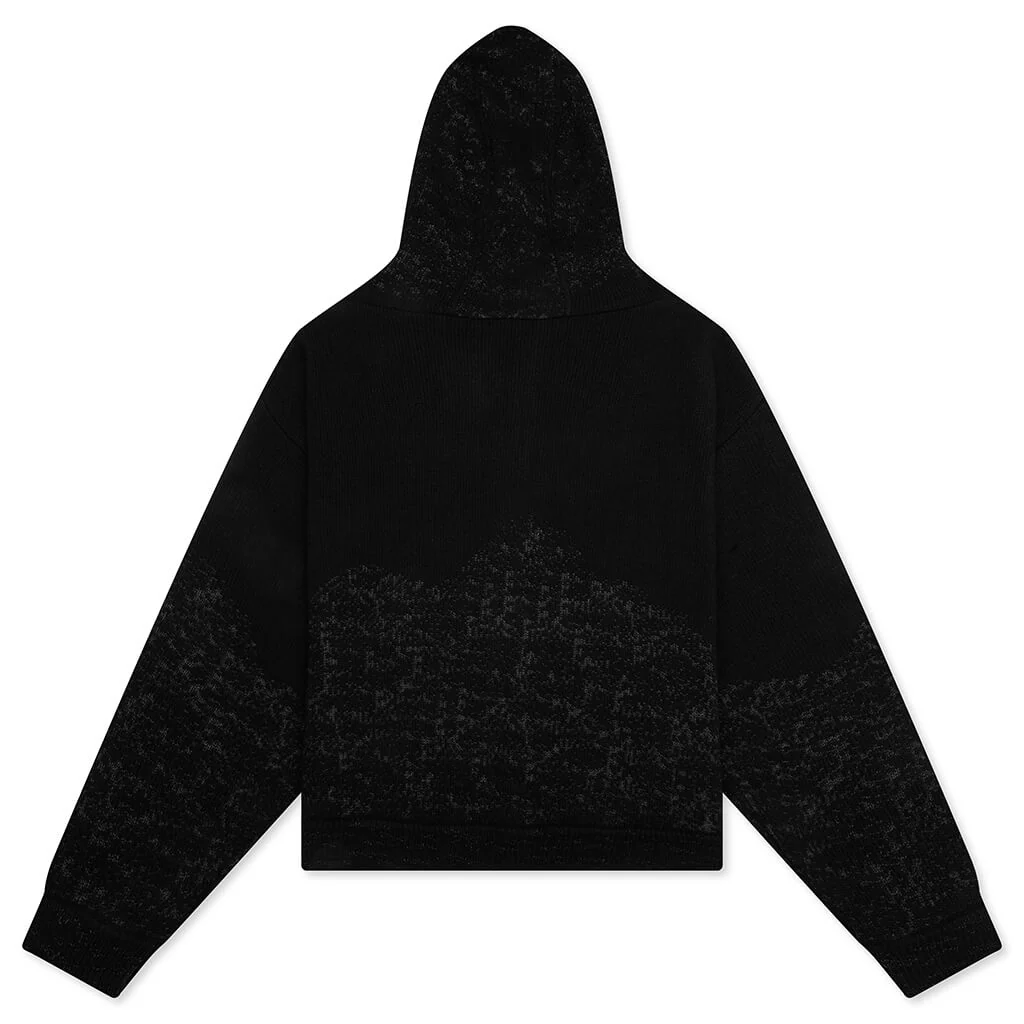Pneuma Zip Hoodie - Black - Image 2
