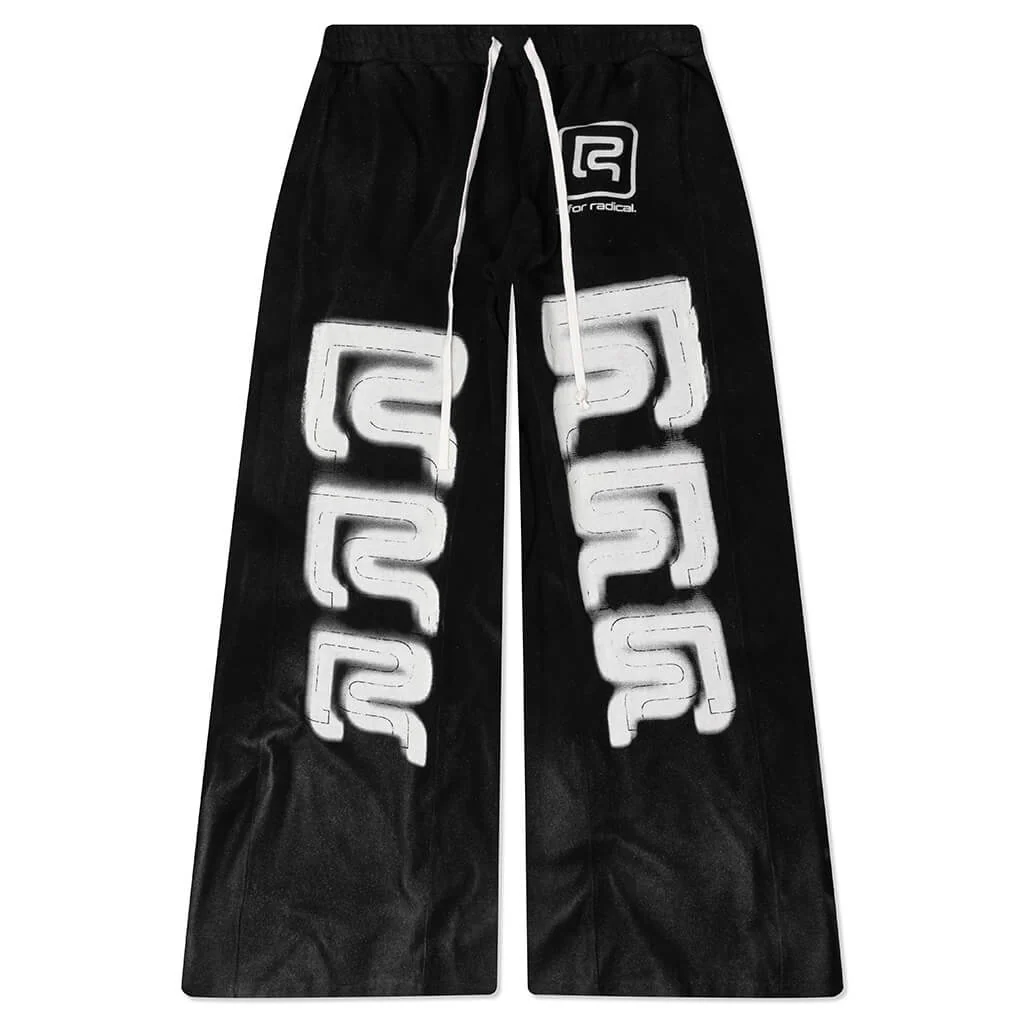 R Logo Faster Flight - Mechanic Black