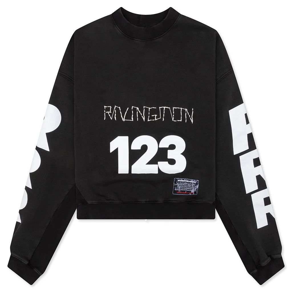 USO-123 CVA Crewneck - Mechanic Black