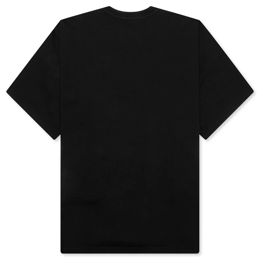 Cotton Jersey T-Shirt - Black - Image 2