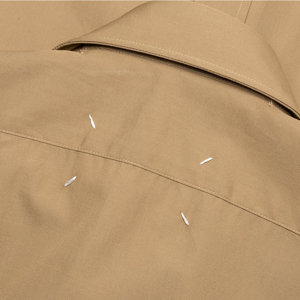 Short Sleeve Shirt - Camel - Image 3