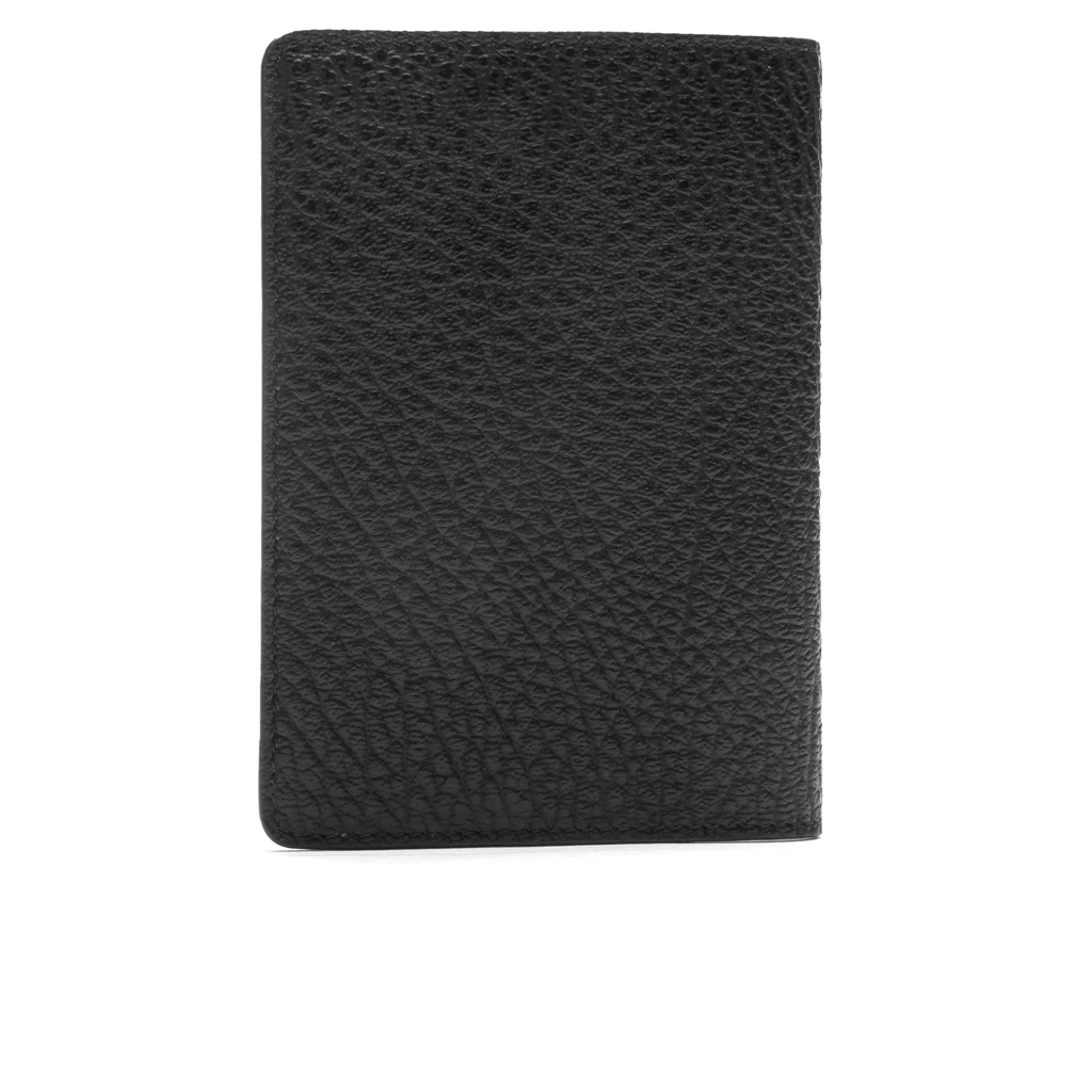 Four Stitches Passport Holder - Black - Image 3