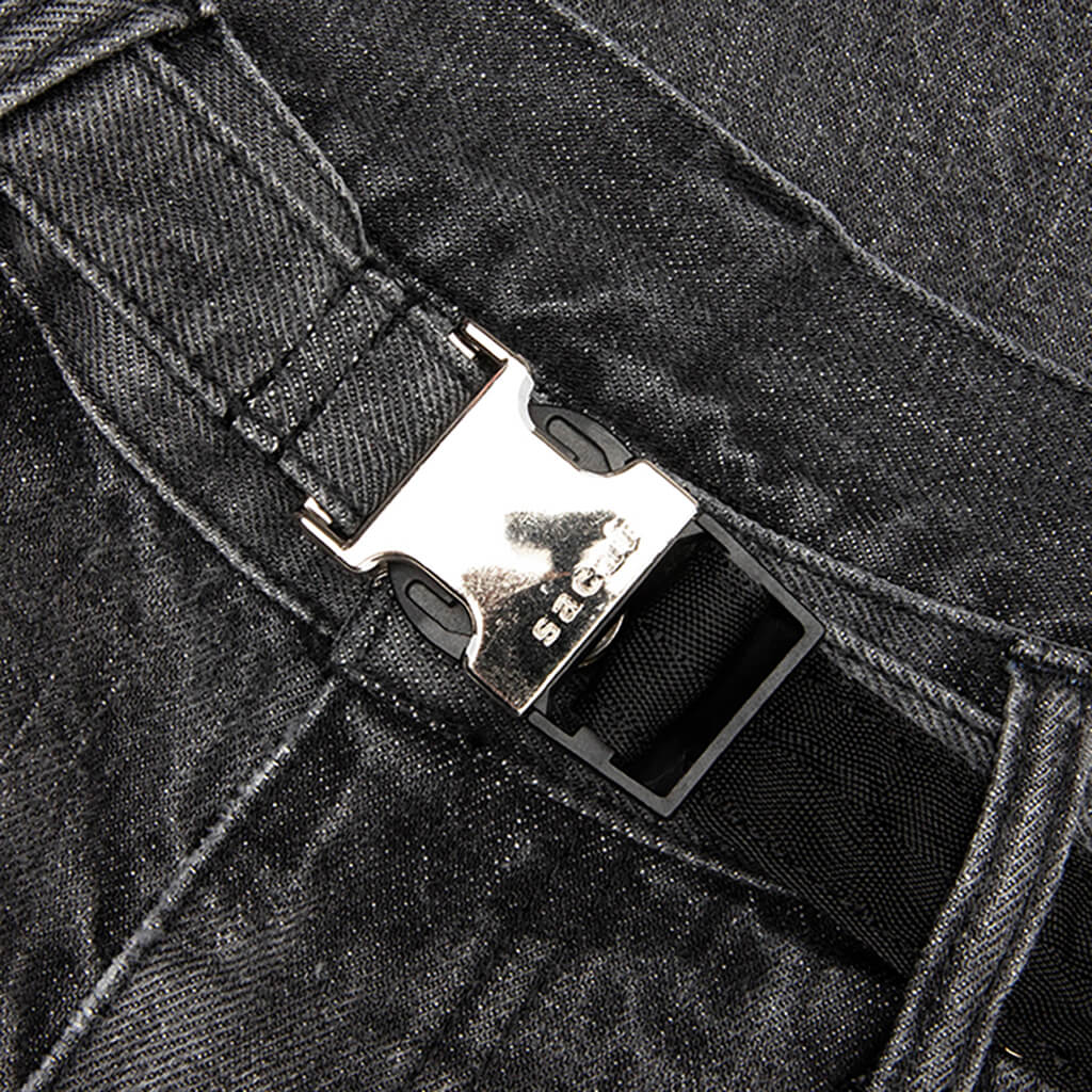 BEYONDEXX Denim Pants - Black - Image 3