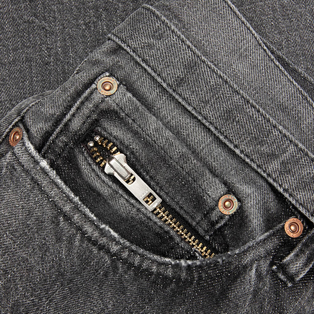 BEYONDEXX Denim Pants - Black - Image 4