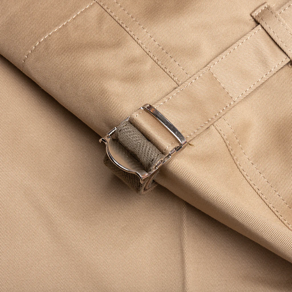 Cotton Chino Pants - Beige - Image 4