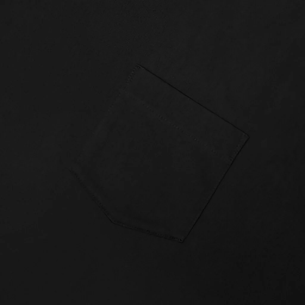 Cotton Jersey T-Shirt - Black - Image 3