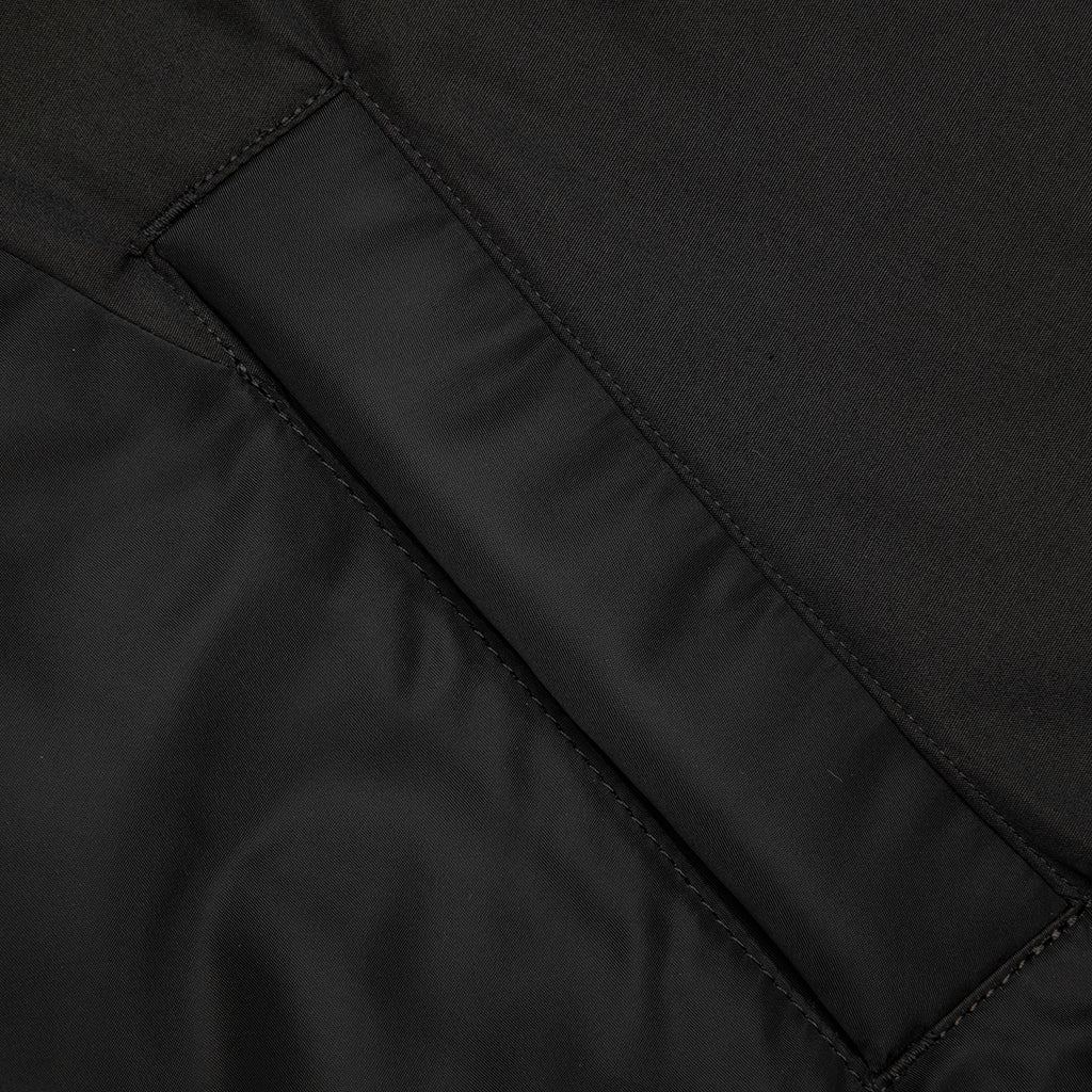 Cotton Poplin Shirt - Black - Image 4