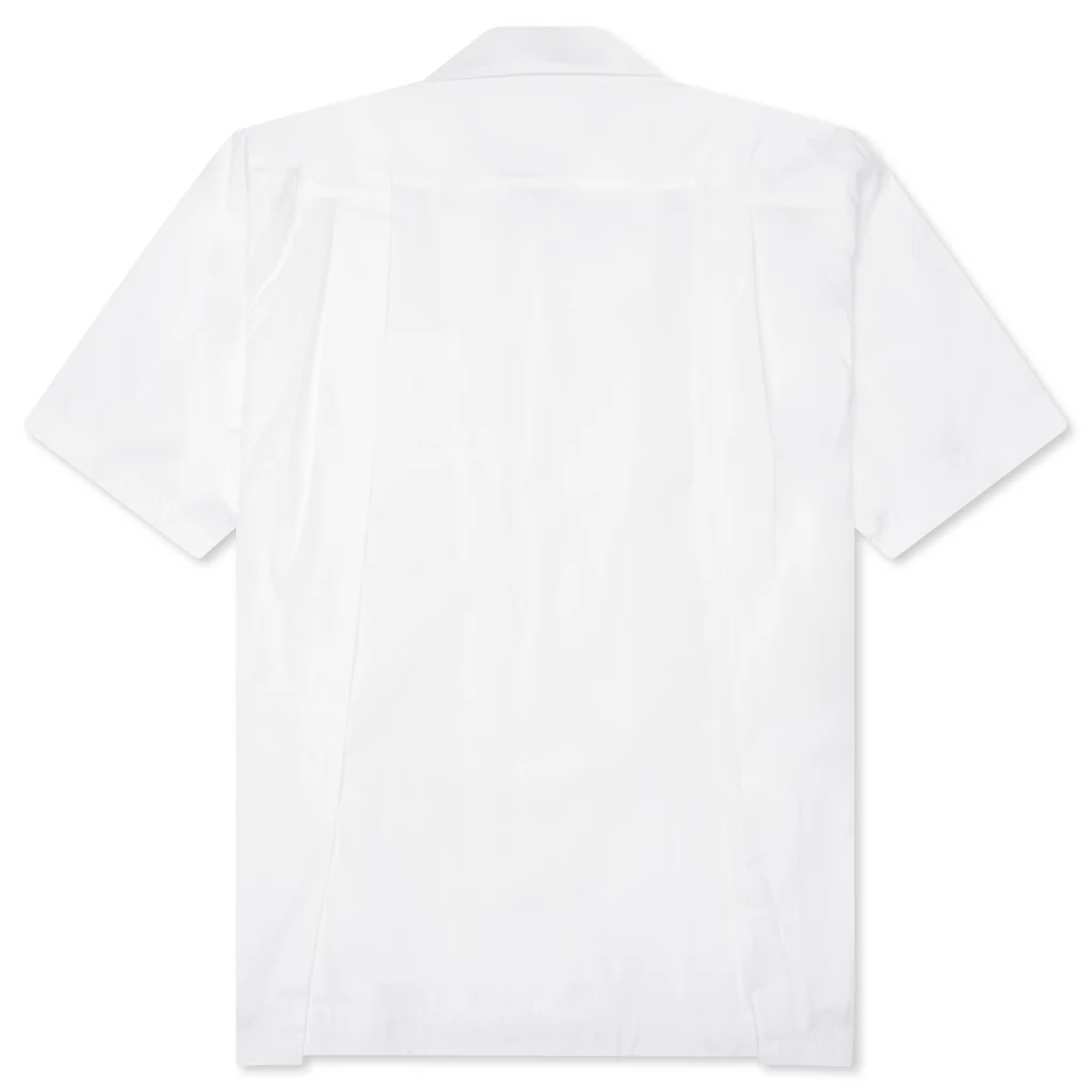 Cotton Poplin Shirt - Off White - Image 2