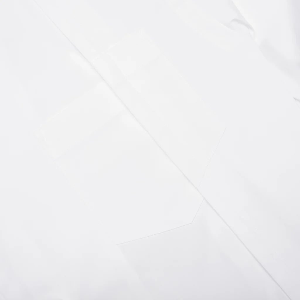 Cotton Poplin Shirt - Off White - Image 4