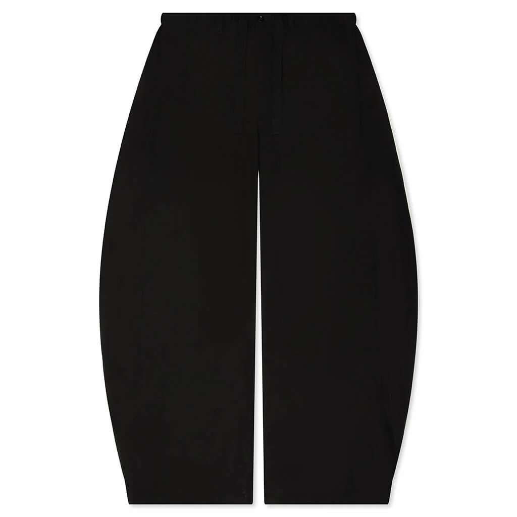 Cotton Typewriter Pants - Black