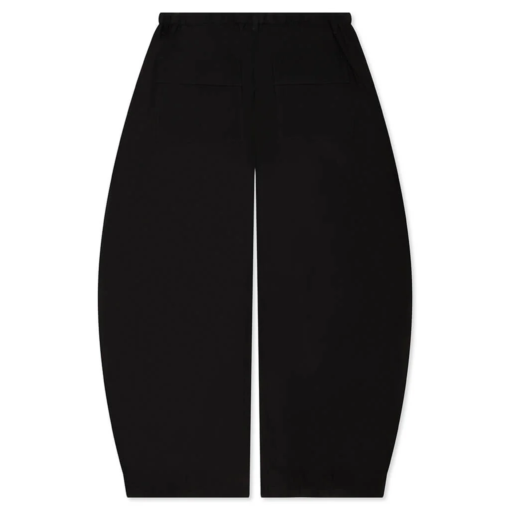 Cotton Typewriter Pants - Black - Image 2