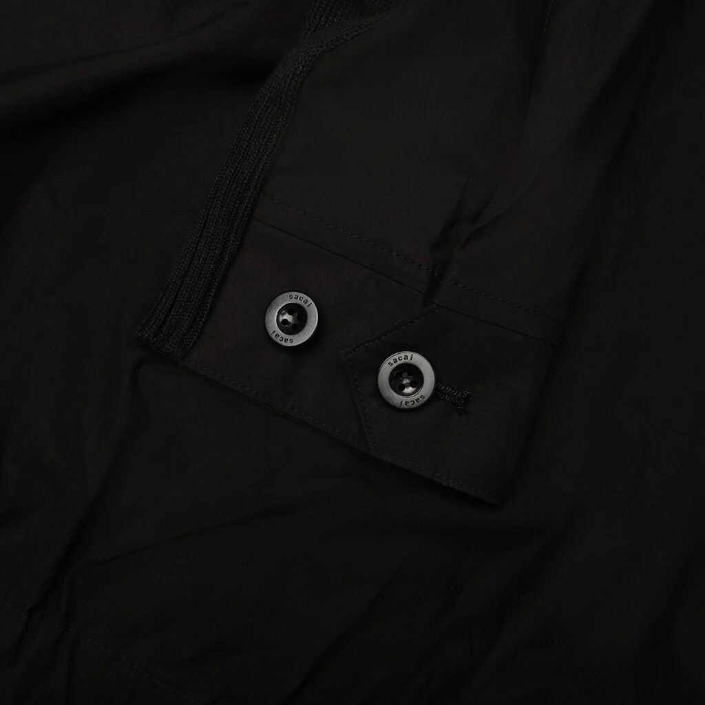 Cotton Typewriter x Knit Pullover - Black - Image 3