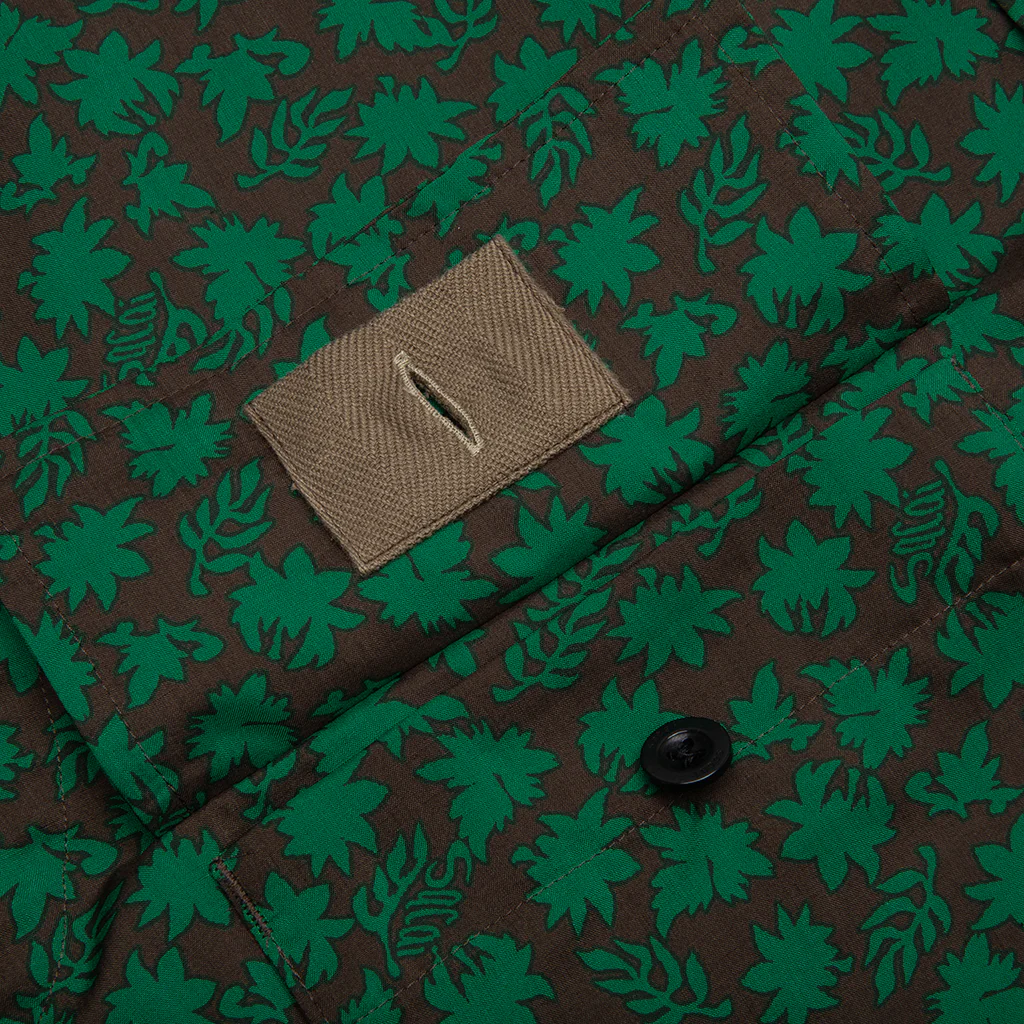 Floral Print Shirt - Green - Image 5