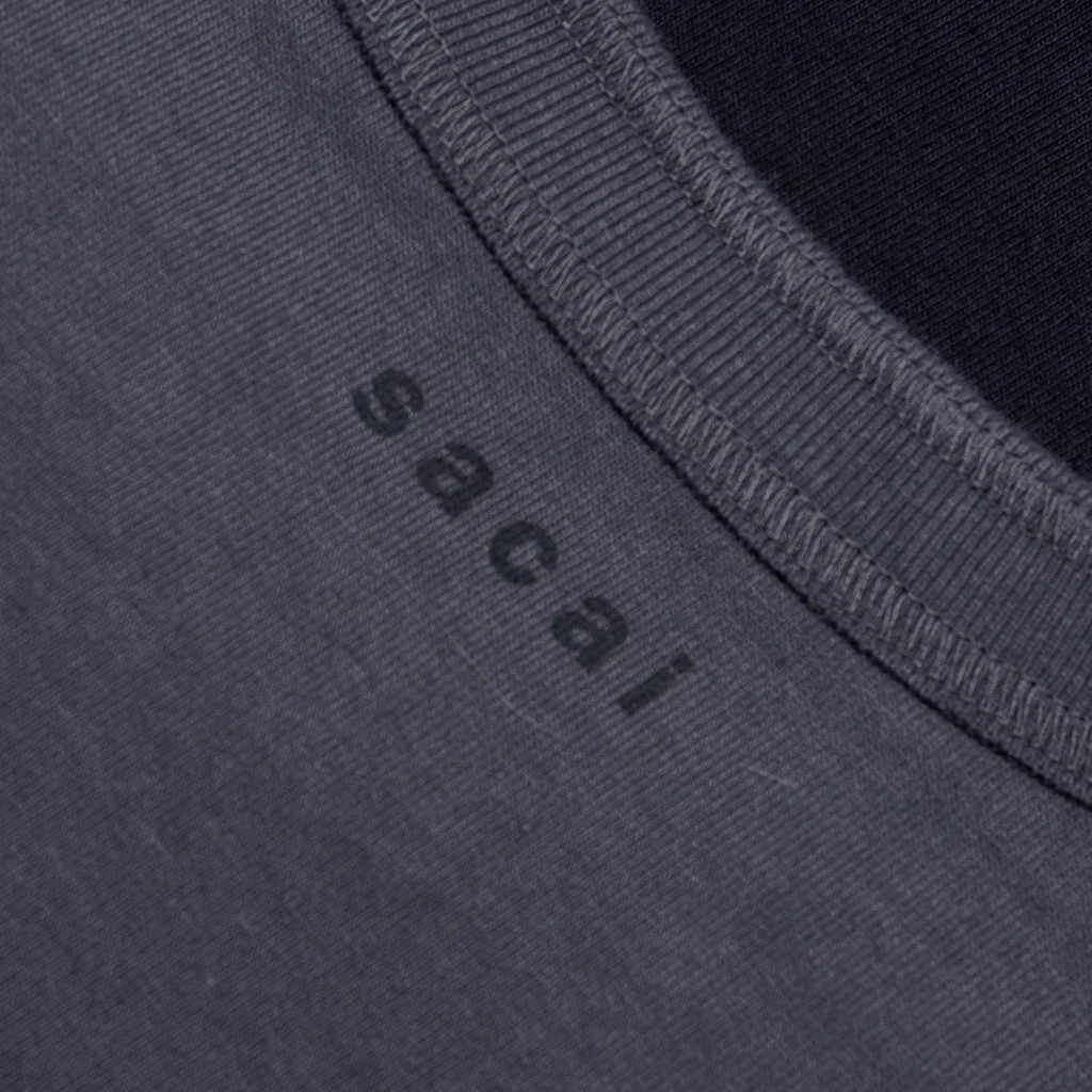 Garment Dye Cotton Jersey L/S T-Shirt - Black - Image 4