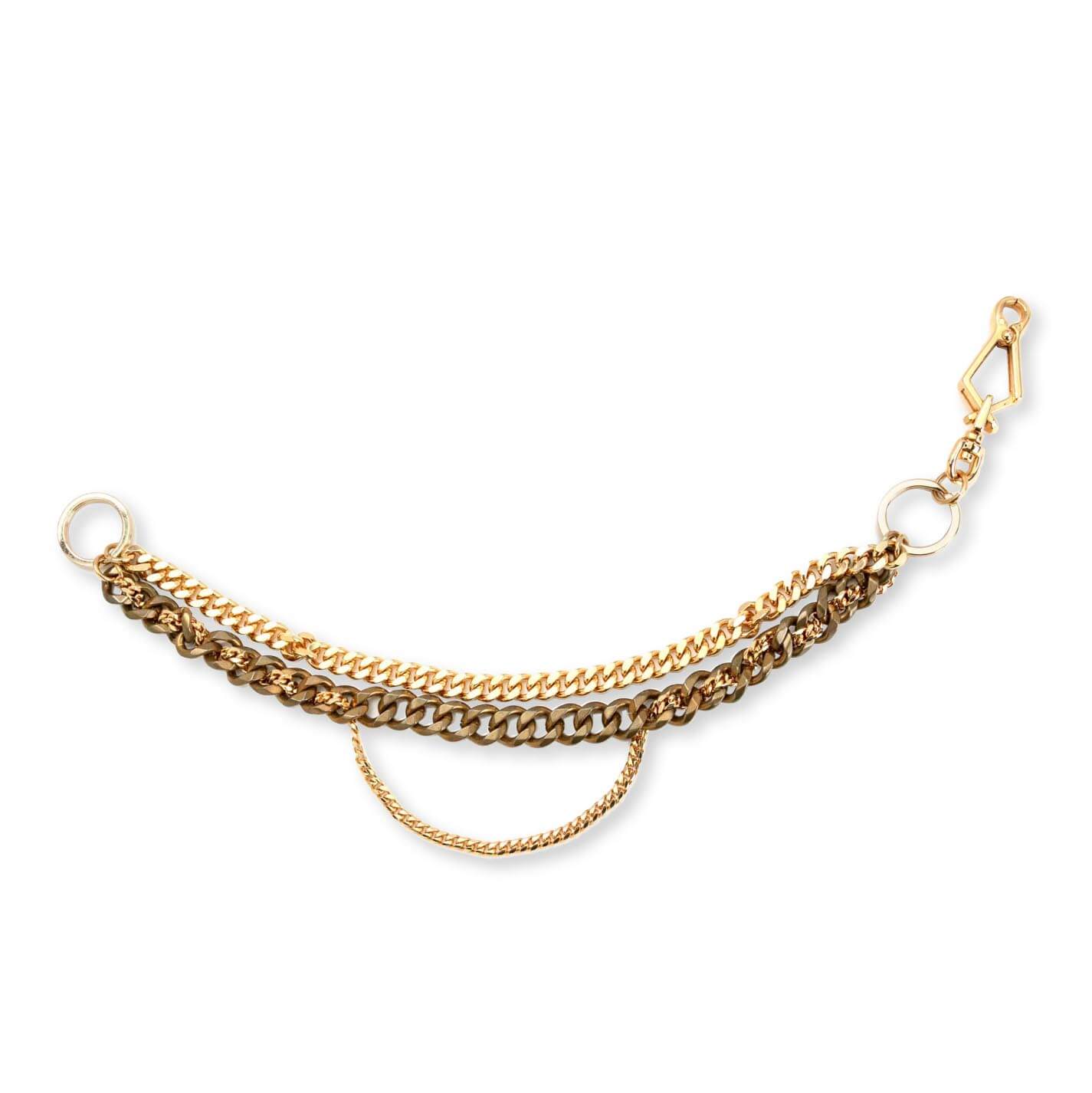 Narrow Chain Necklace - Gold