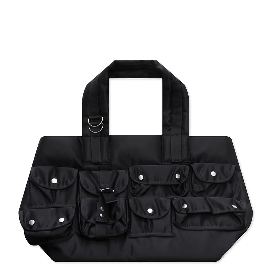 Nylon Tote Bag - Black