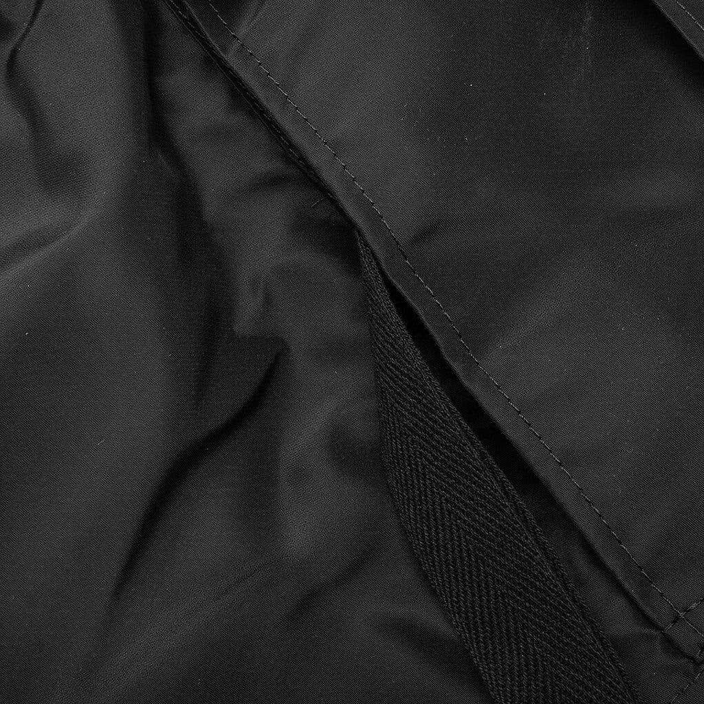 Nylon Twill Shorts - Black - Image 4
