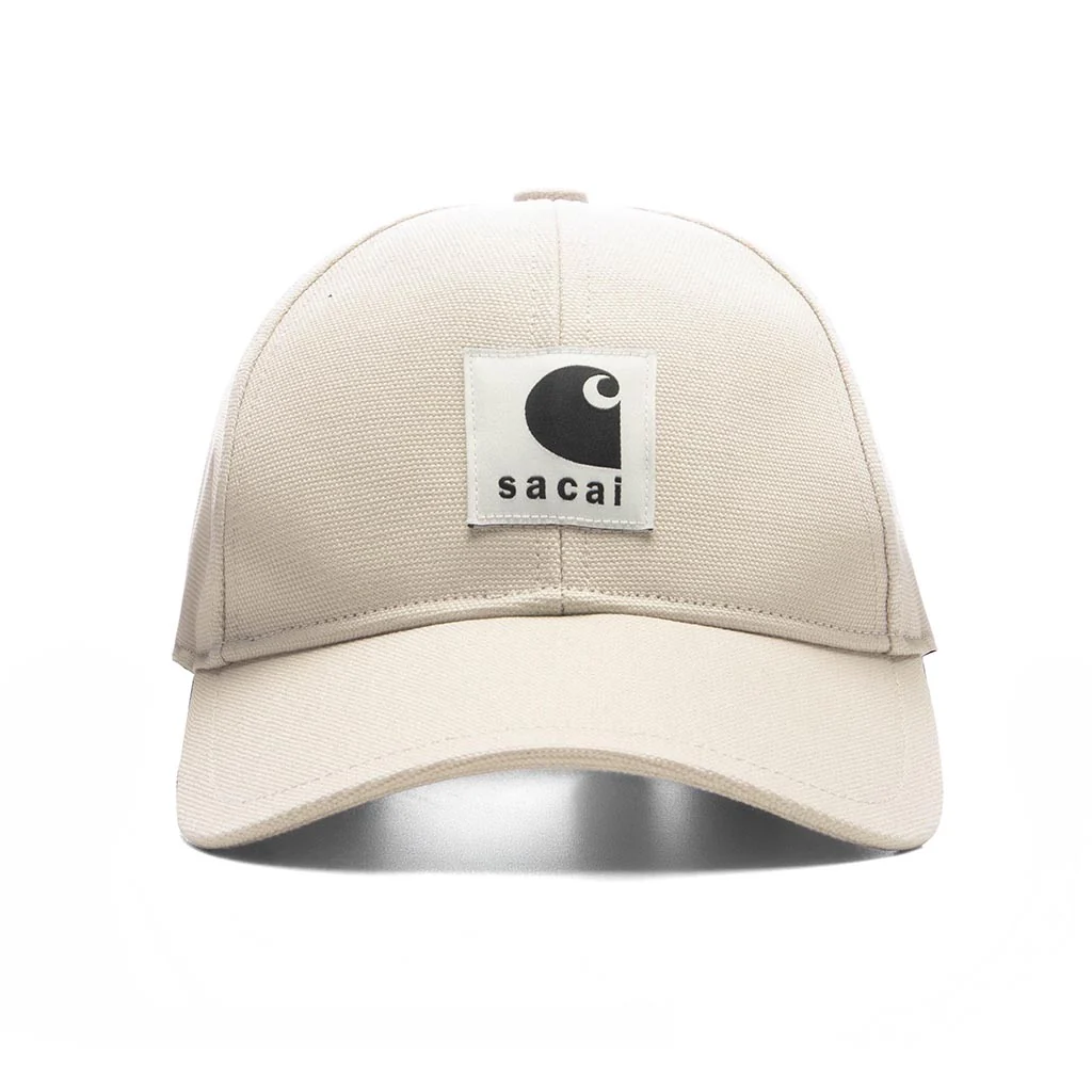 Sacai x Carhartt WIP Duck Cap - Ivory
