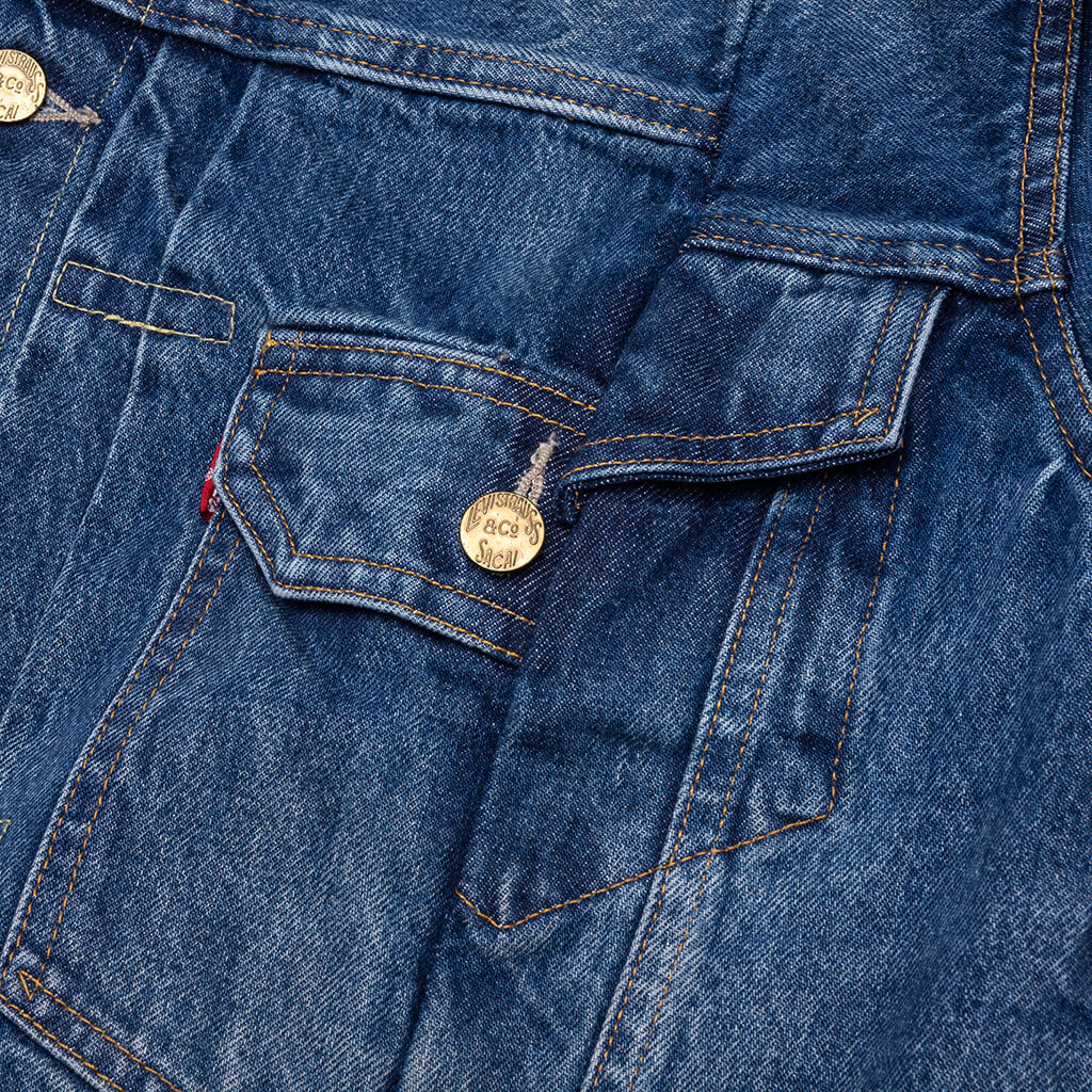 Sacai x Levi's Denim Jacket - Blue - Image 5