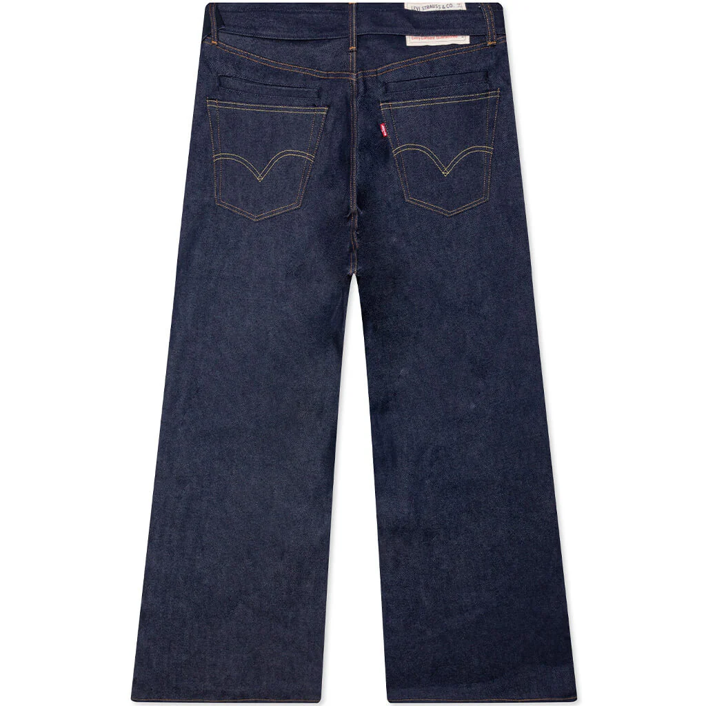 Sacai x Levi's Wide Leg Denim Pants - Indigo - Image 2