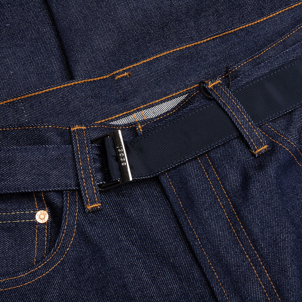 Sacai x Levi's Wide Leg Denim Pants - Indigo - Image 3
