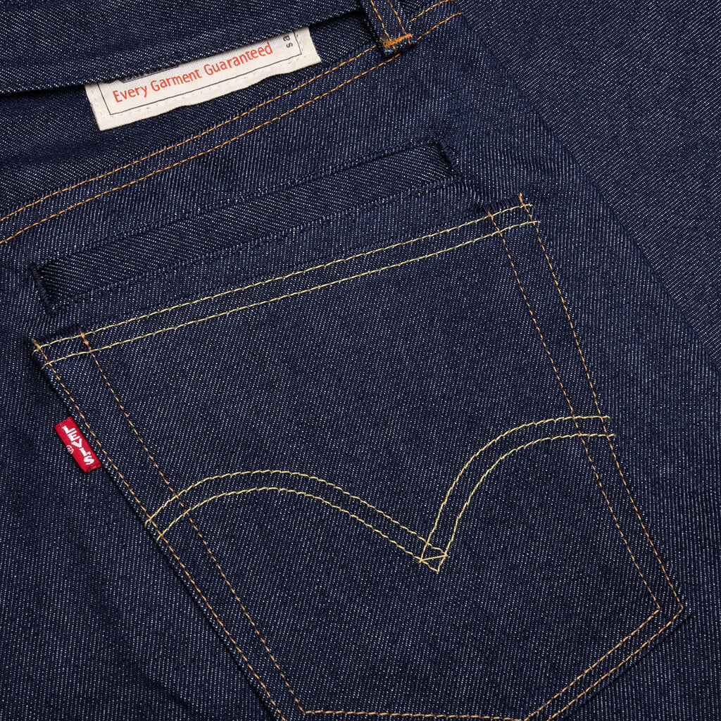 Sacai x Levi's Wide Leg Denim Pants - Indigo - Image 5