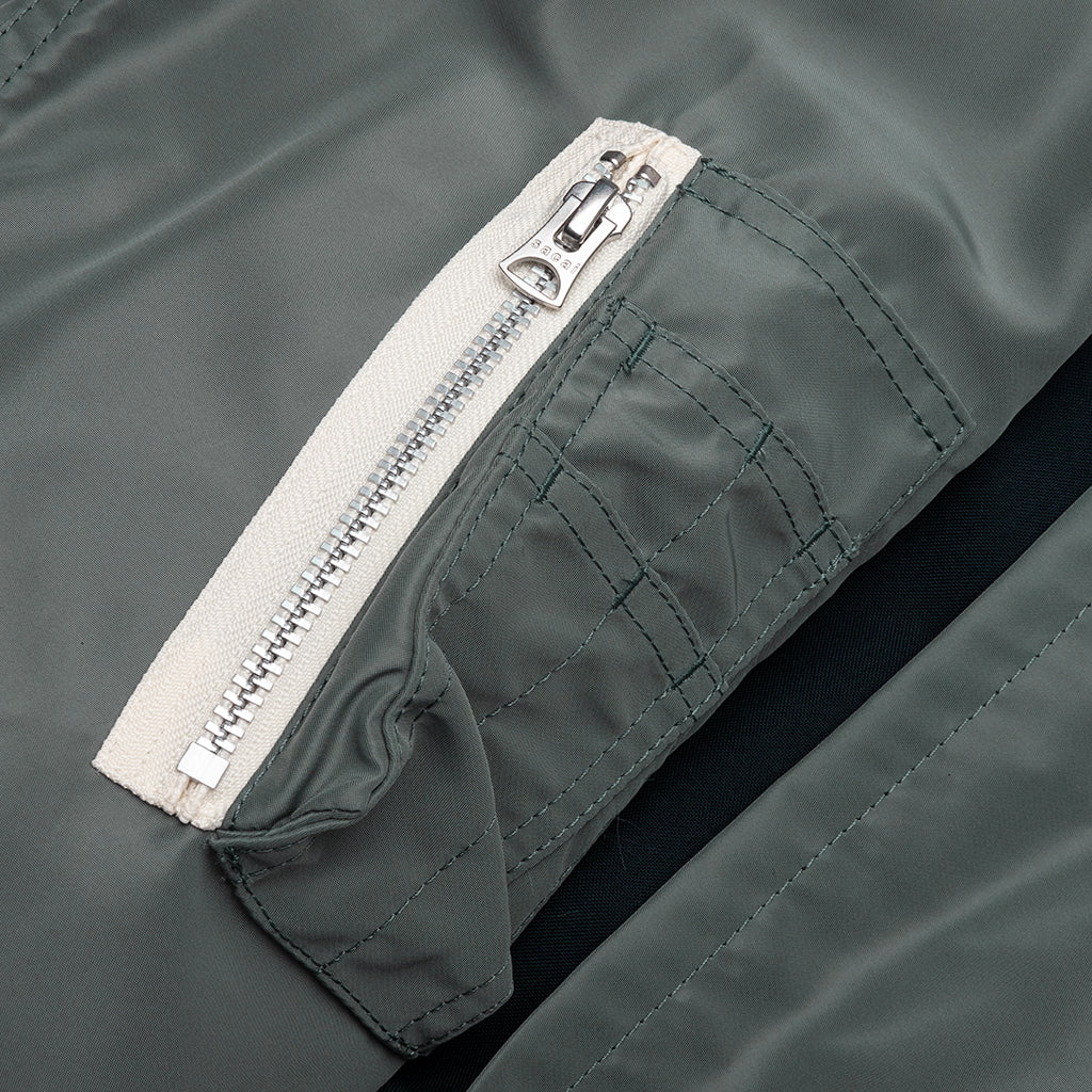 Suiting X Nylon Twill Jacket - Navy/Khaki - Image 5