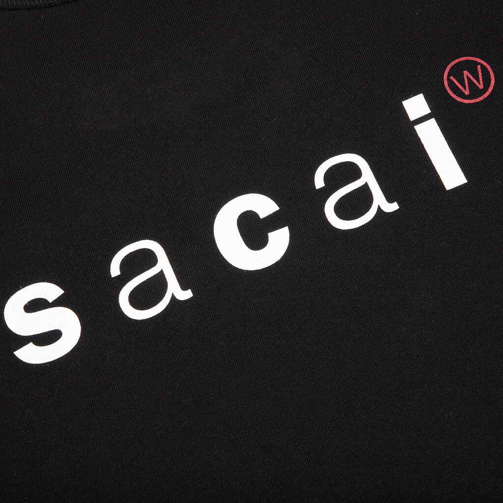 Sacai x WTAPS Print T-Shirt - Black - Image 3