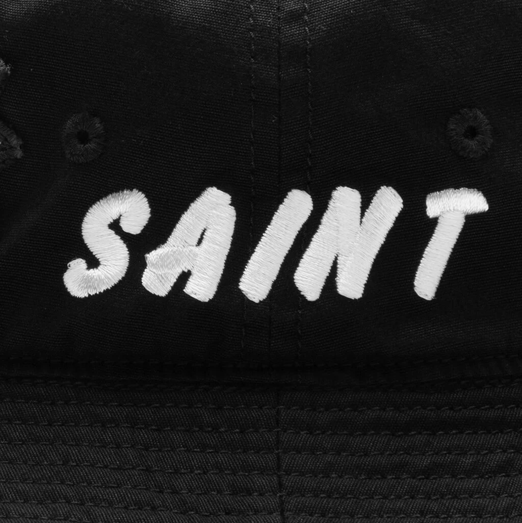 Saint Bucket Hat - Black - Image 2