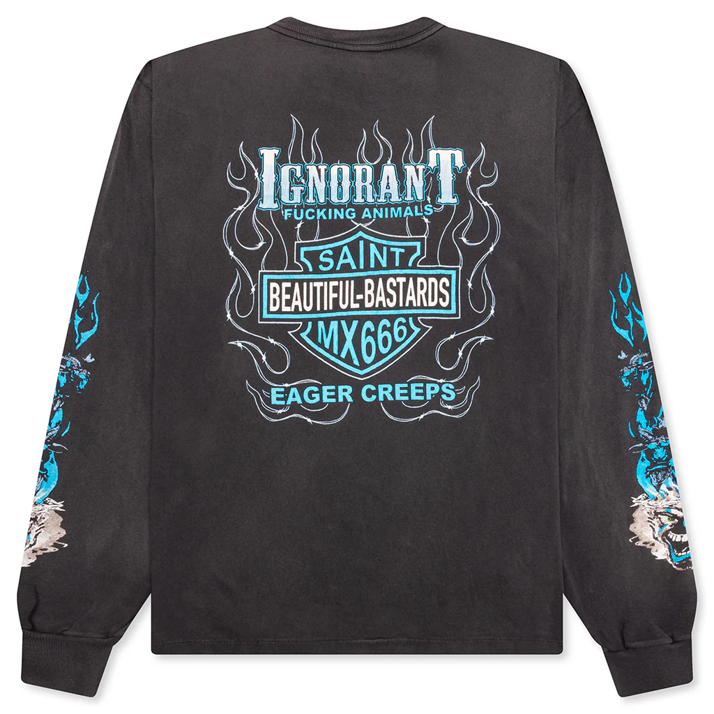 Beautiful Bastards L/S Tee - Black - Image 2