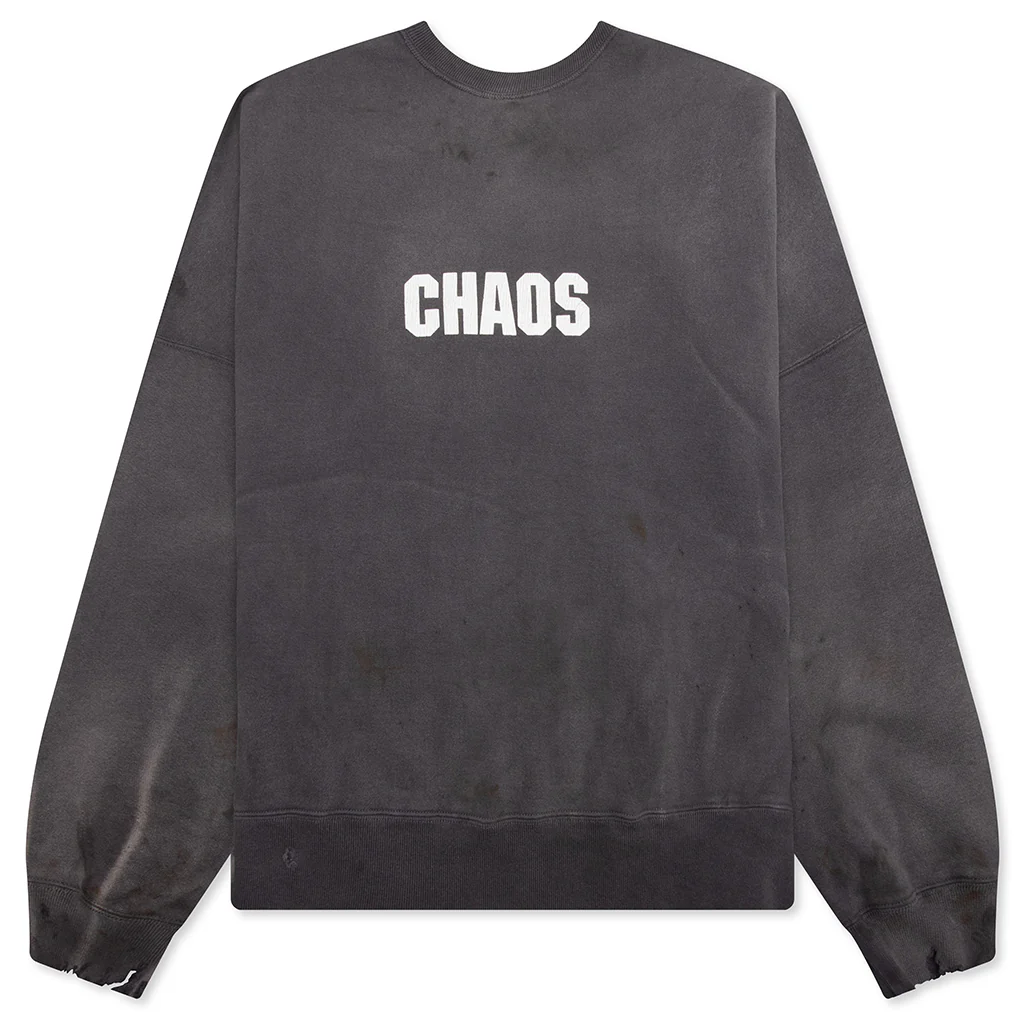 Chaos Crew Sweater - Charcoal - Image 2