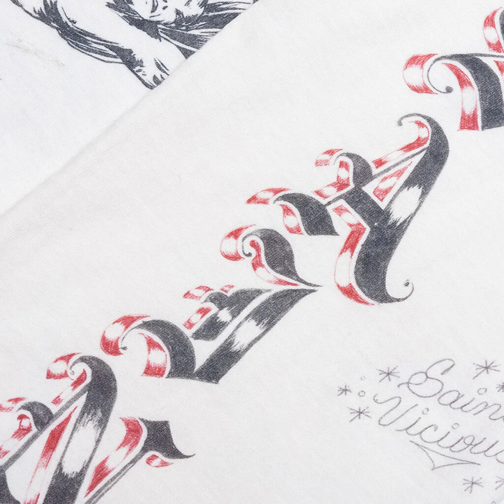 Drawing L/S Tee - White - Image 4