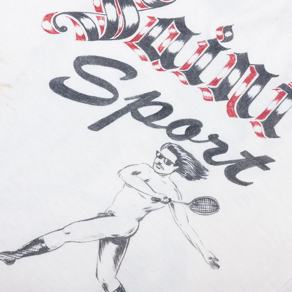Drawing L/S Tee - White - Image 5