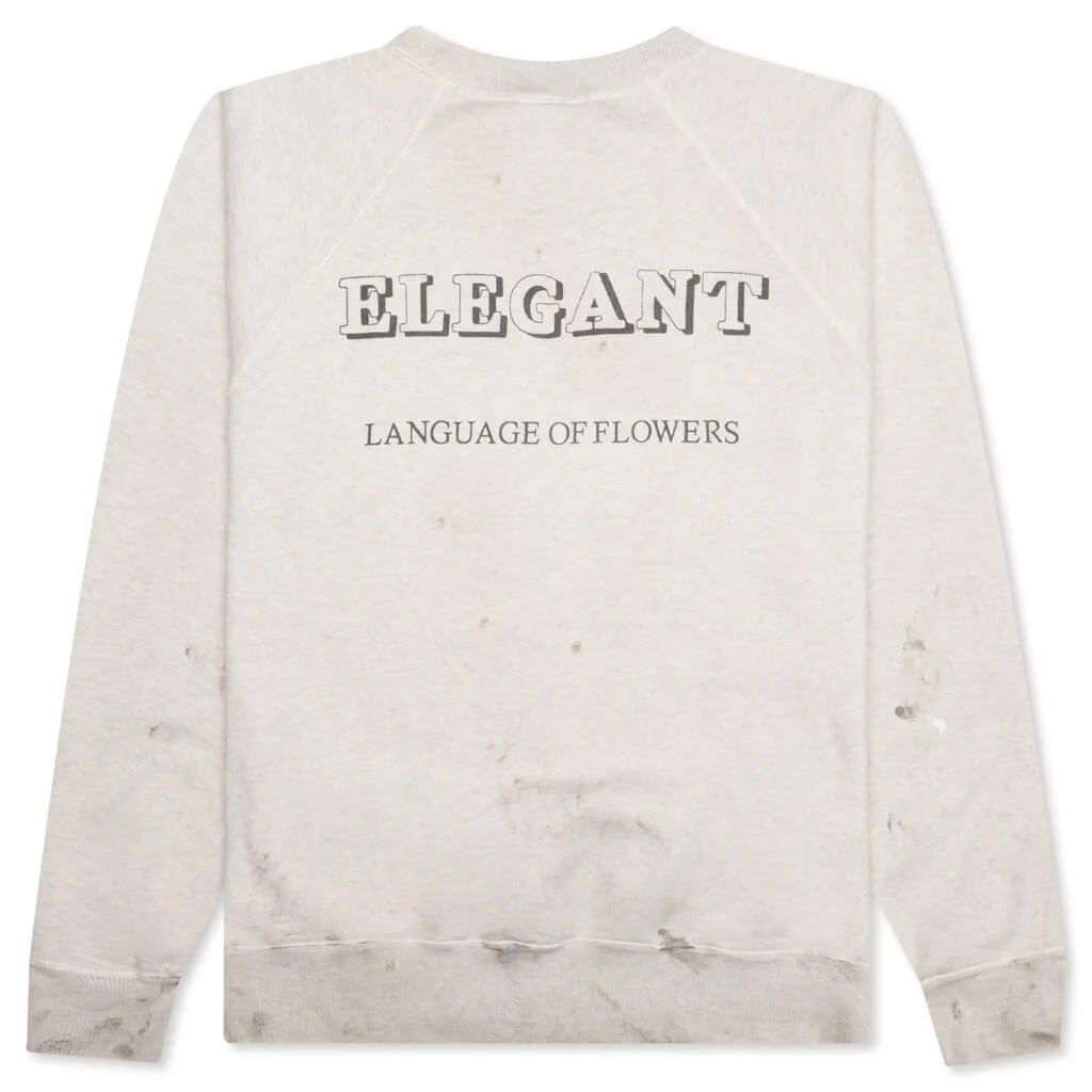 Rose Crewneck - Grey - Image 2
