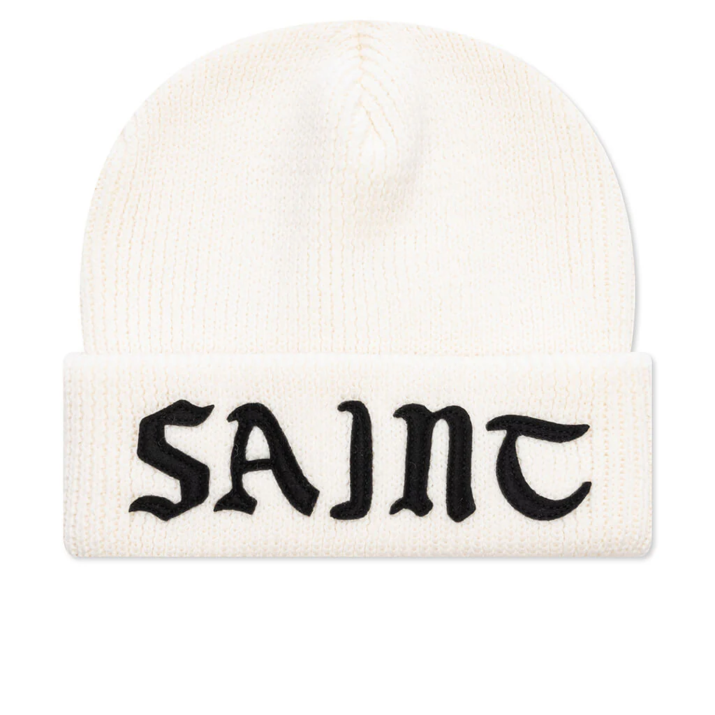 Saint Knit Cap - White