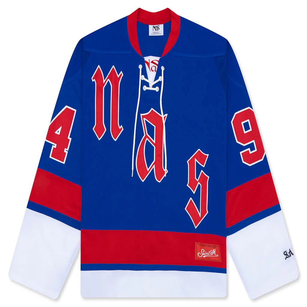 Saint M6 x Nas Illmatic 94 Game Jersey - Blue